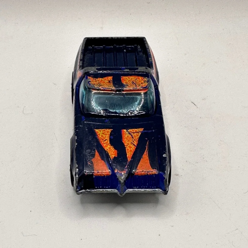Hot Wheels Redline Breakaway Bucket 1973 Mattel Blue Vintage Diecast Hong Kong